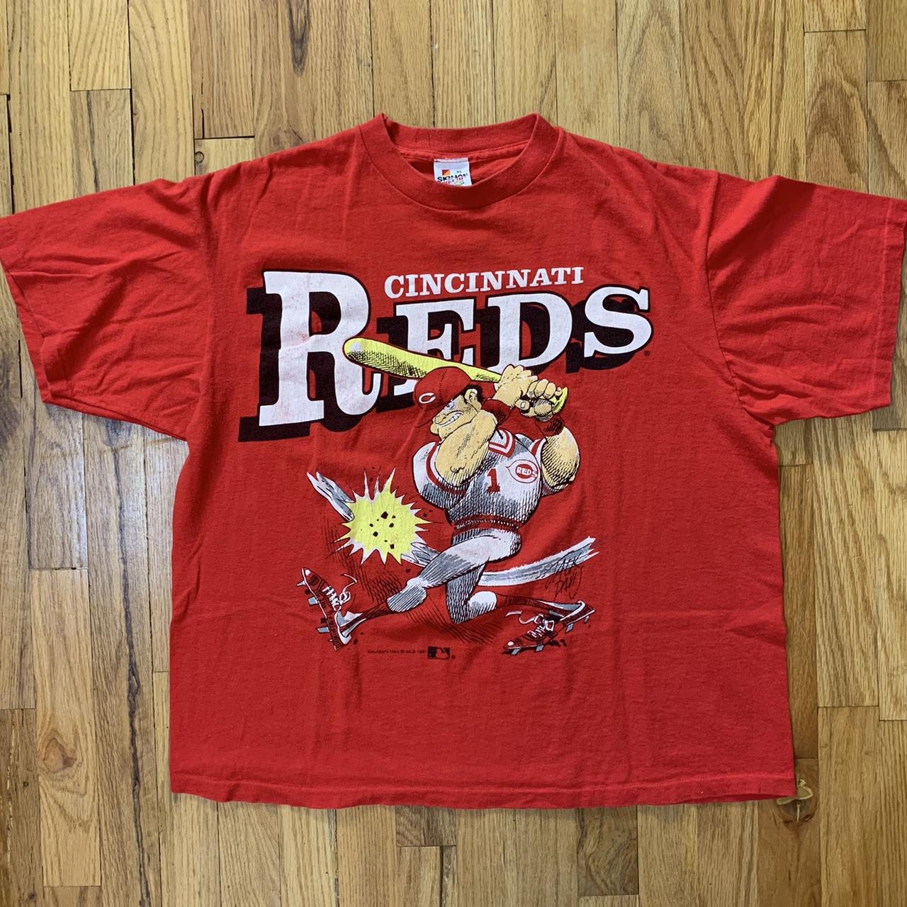 Vintage MLB Cincinnati Reds Looney Tunes Shirt, Cincinnati Reds