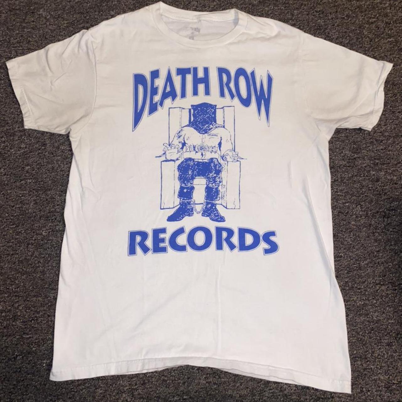 death row shirt blue