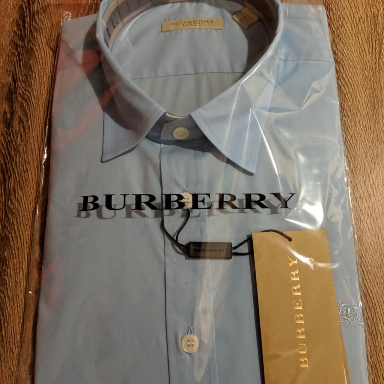 Burberry Henry Dress Shirt hot Black S