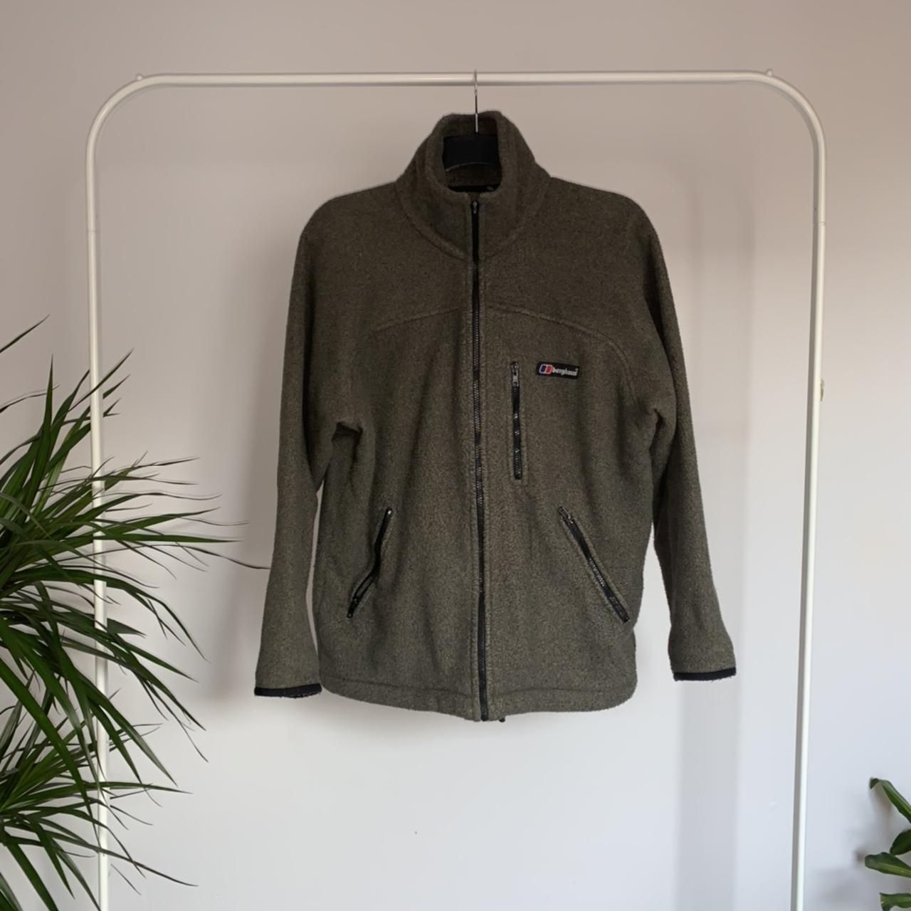 EXCELLENT VINTAGE BERGHAUS FULL-ZIP FLEECE COLOUR -... - Depop