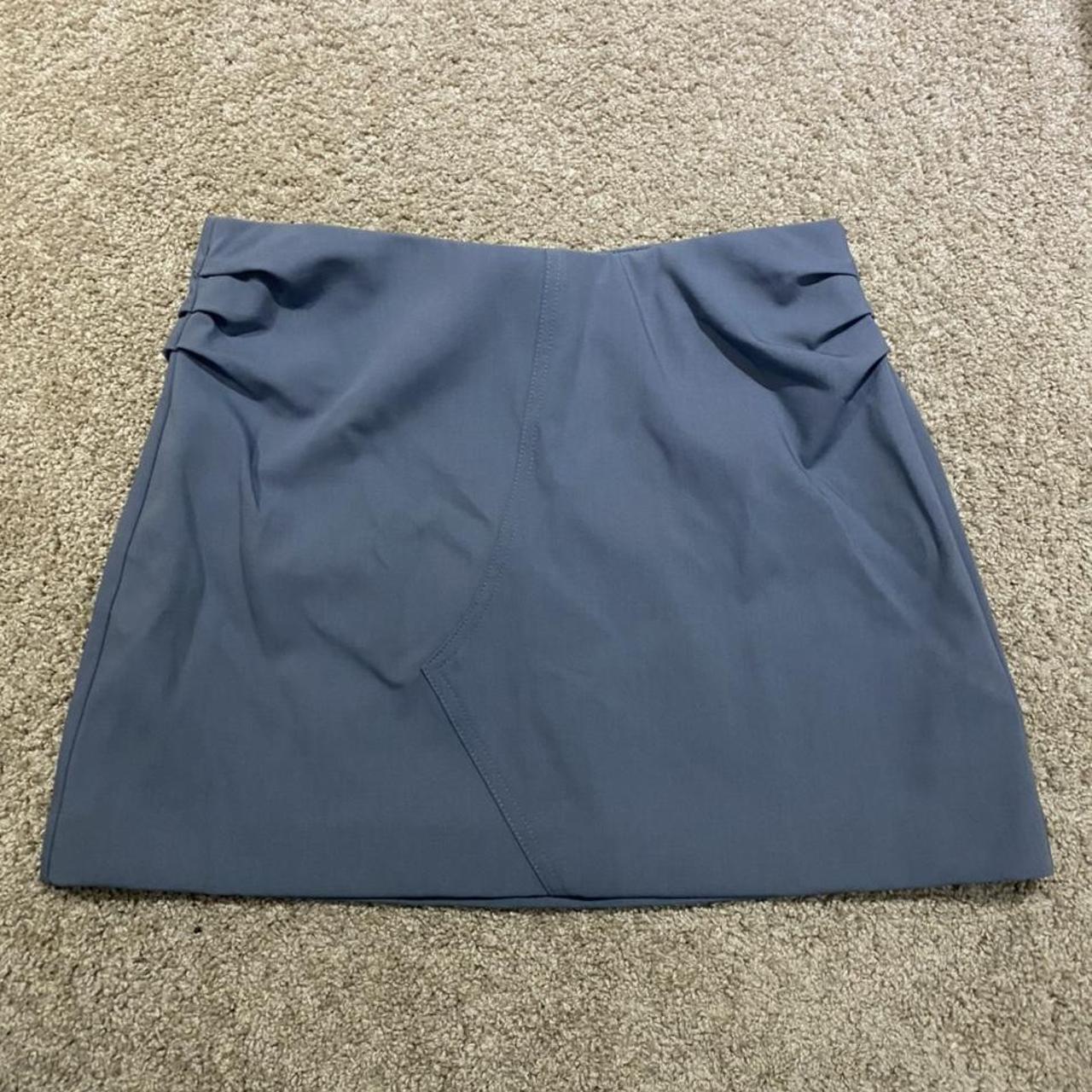 Zara Women's Blue Skirt | Depop