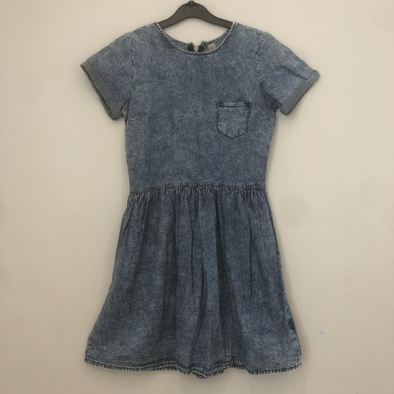 Primark Women's Blue Dress Depop