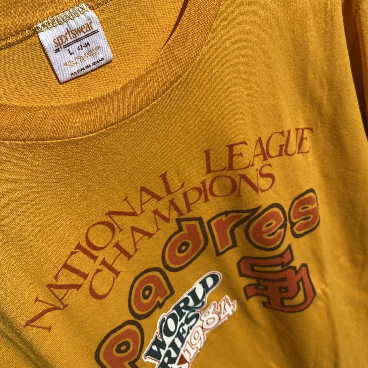 Vintage 1998 San Diego padres champs team t-shirt. - Depop