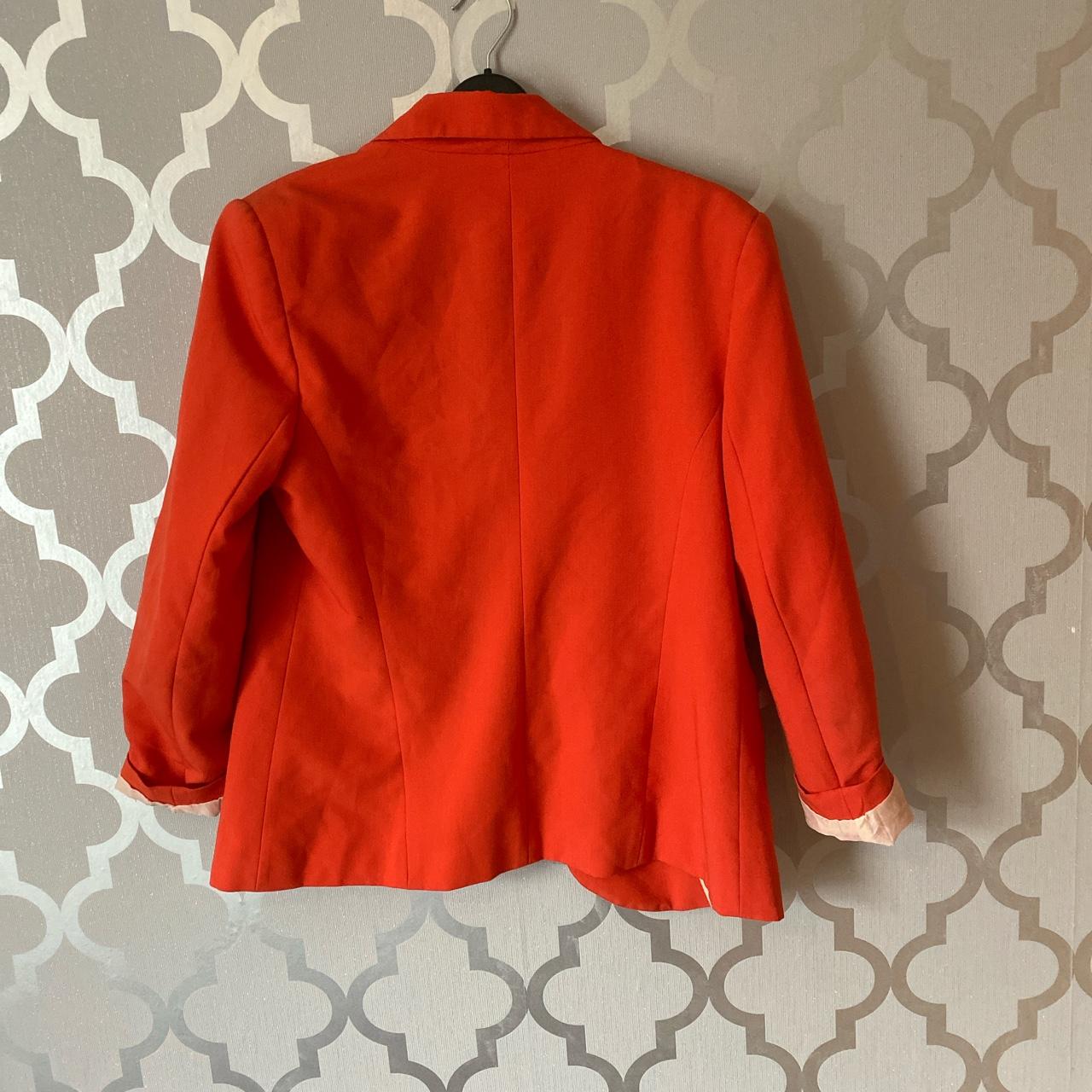 Topshop sale orange blazer