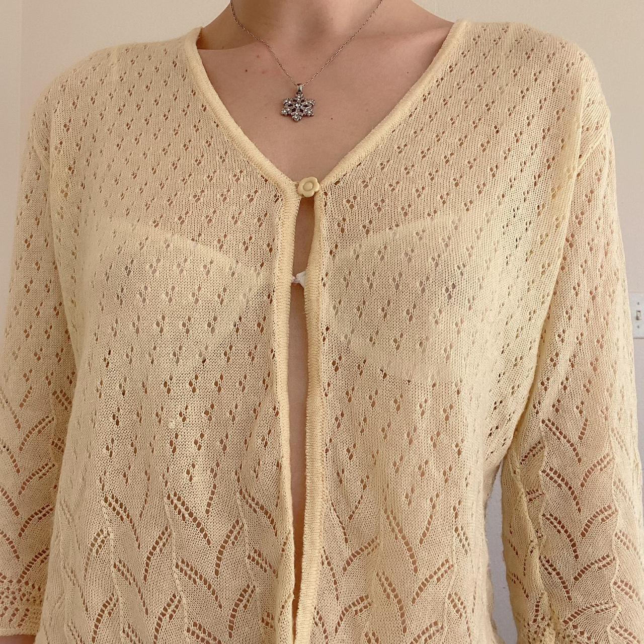 Product Image 2 - Cutest vintage pastel yellow knit