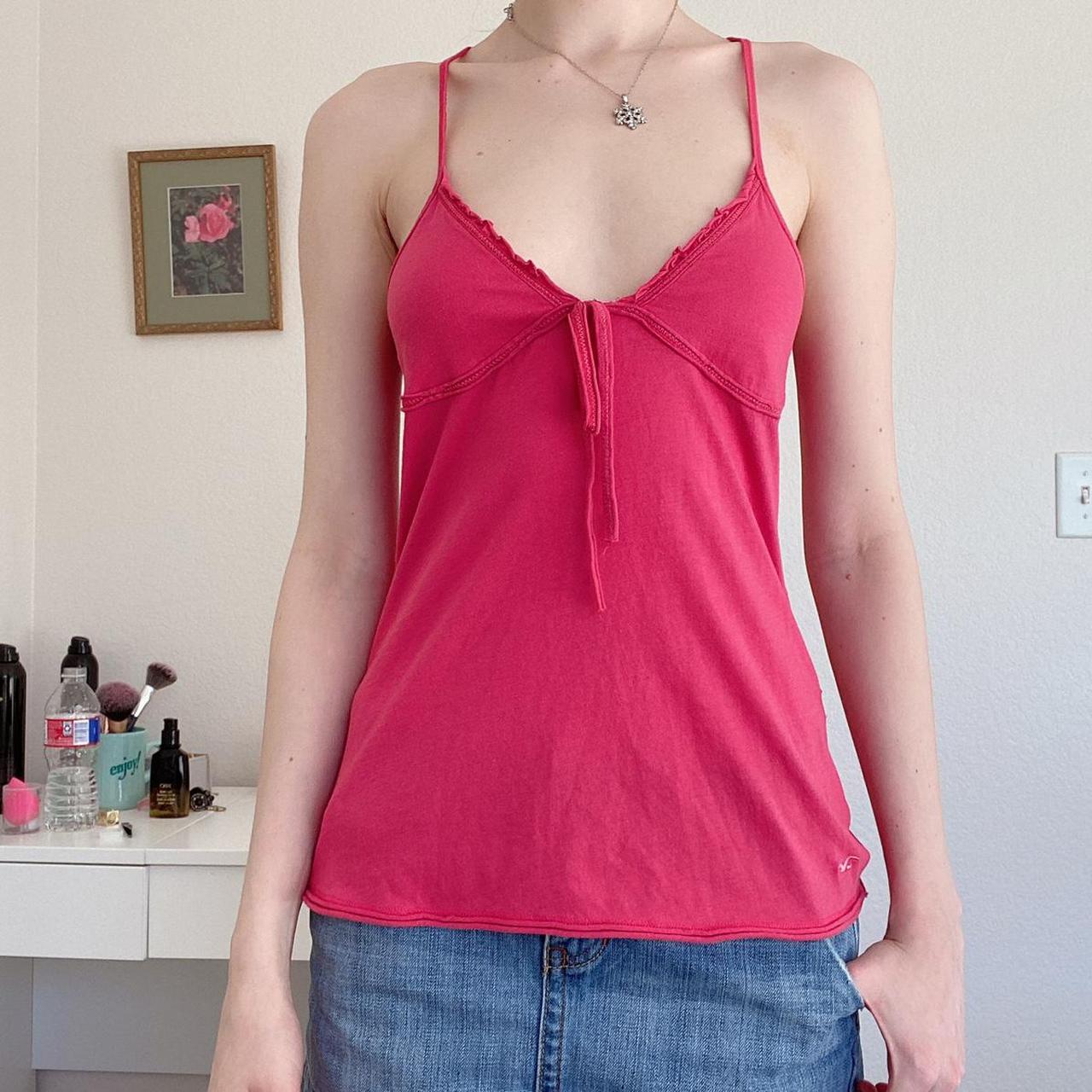 Product Image 1 - Pink Hollister babydoll cami top.