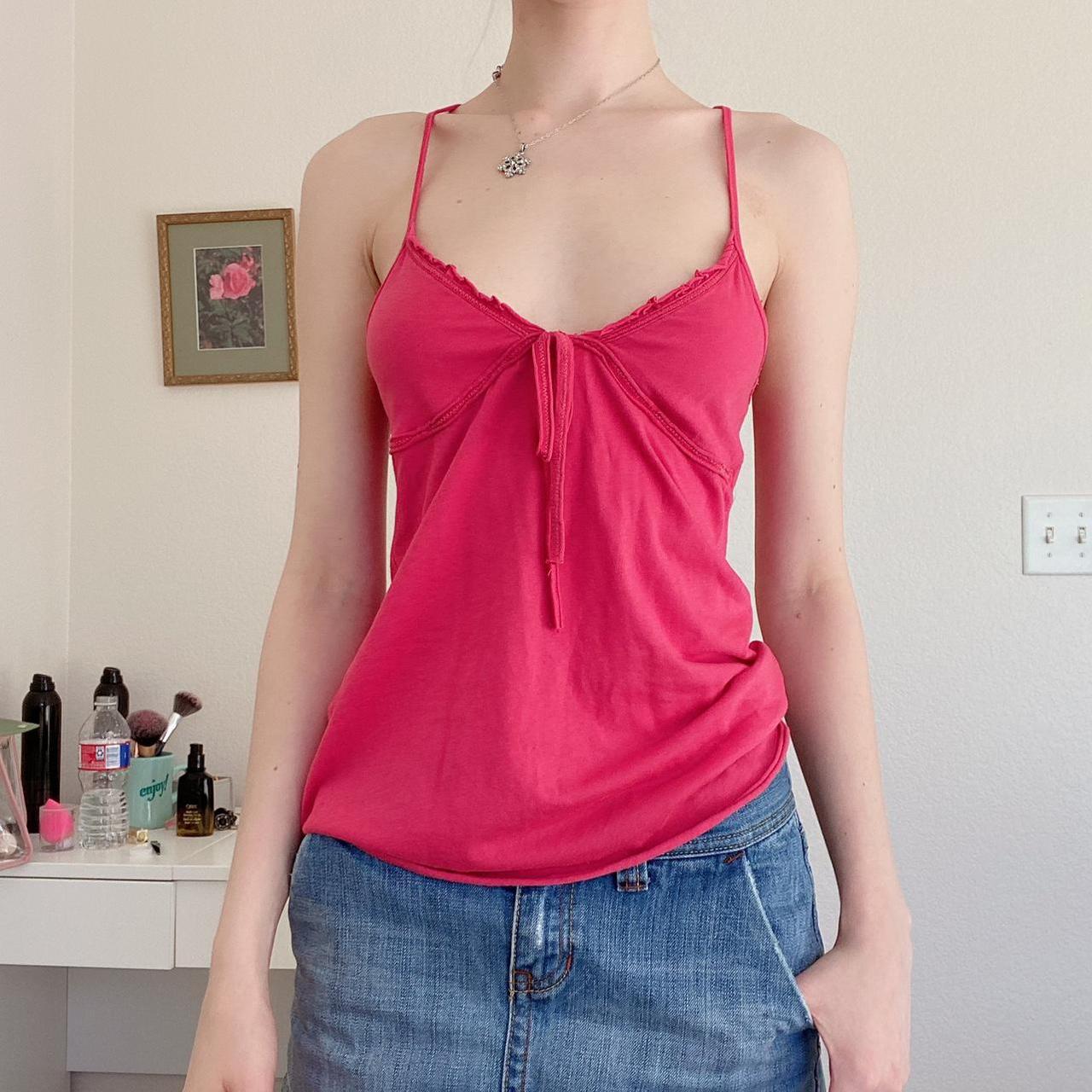 Product Image 2 - Pink Hollister babydoll cami top.