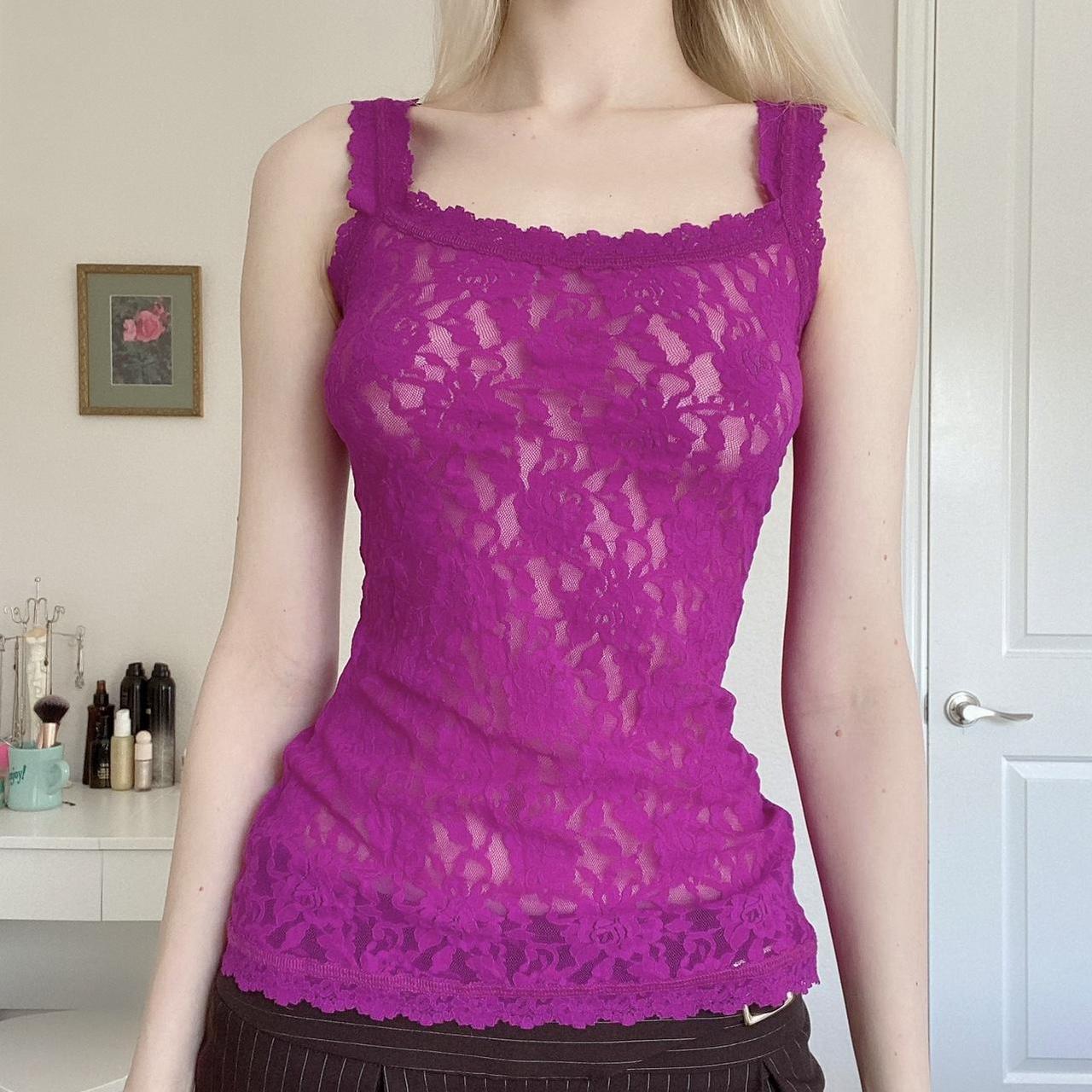 Product Image 1 - Sheer Floral Mesh Lace Cami