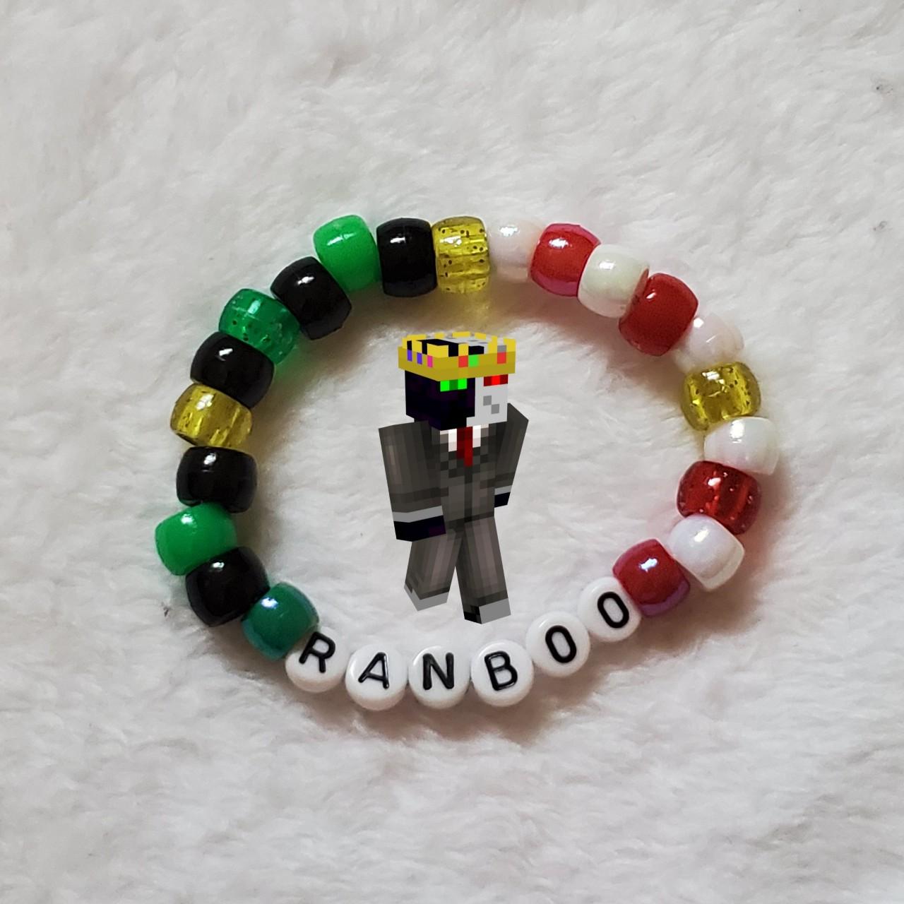 Kandi rave bracelets with words. Hand made, One of a - Depop