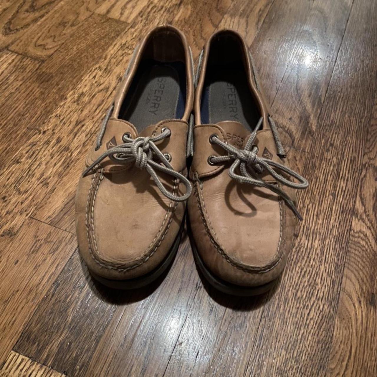 Sperry Mens Brown Boat Shoes Depop 4497