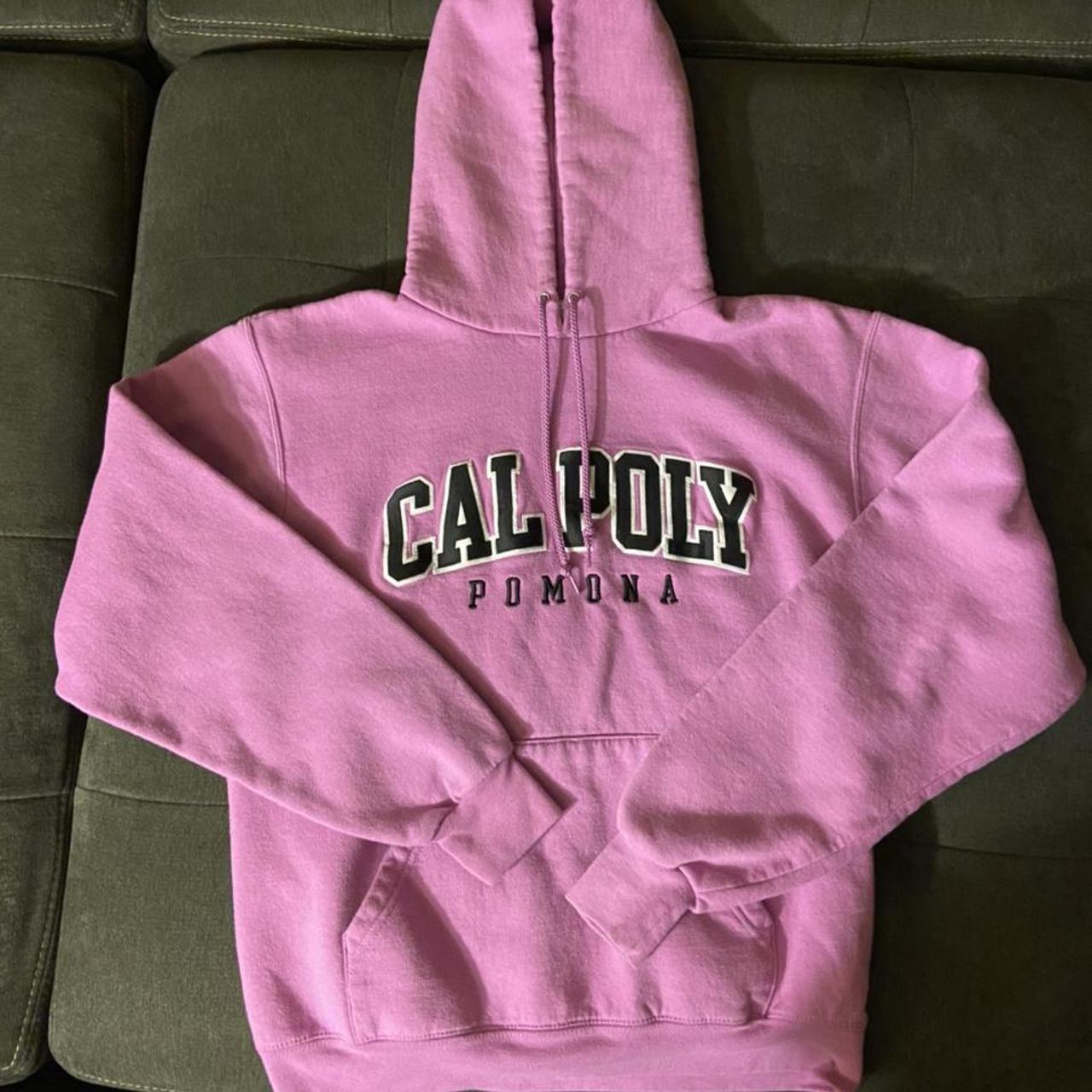 Champion Cal Poly Hoodie top to bottom: 24... - Depop