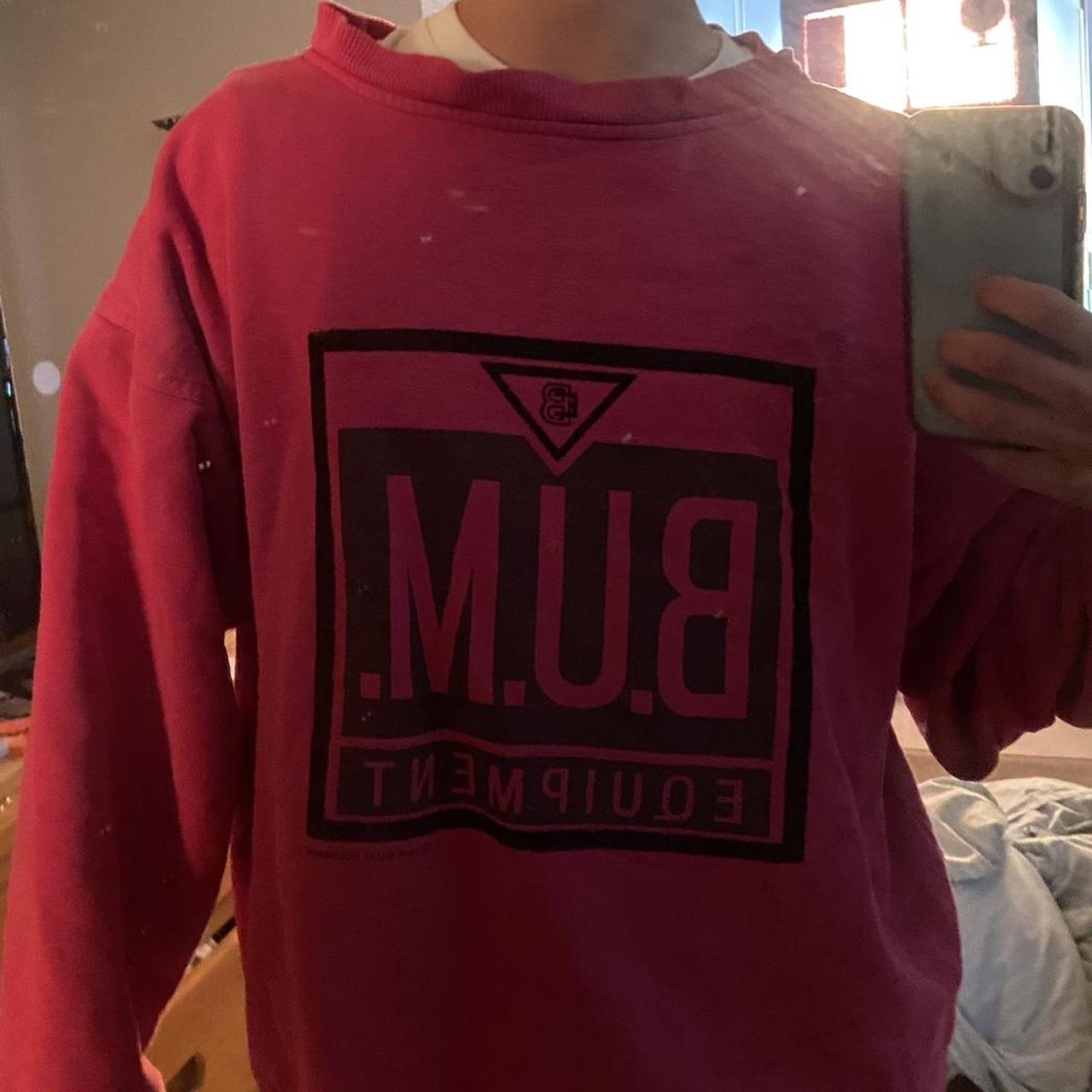 bum equipment sweatshirt 90s