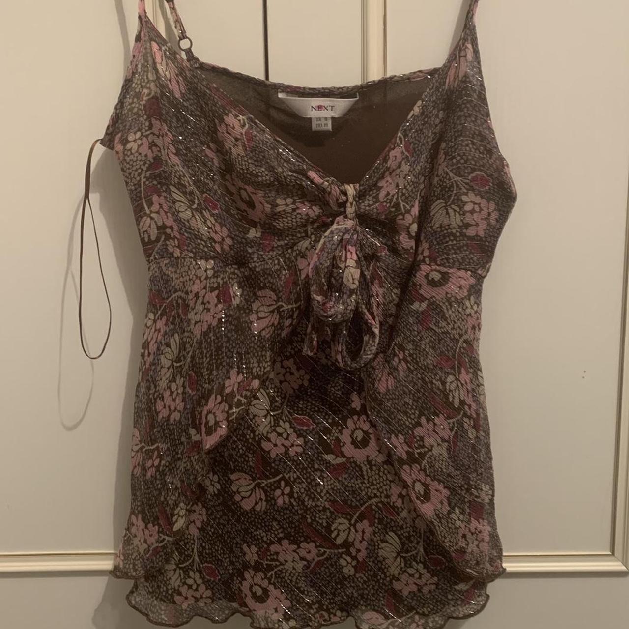 vintage next cami top need gone size 12 but would... - Depop