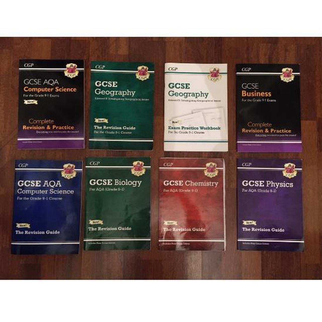 GCSE revision books/guides/workbooks Prices vary,... - Depop