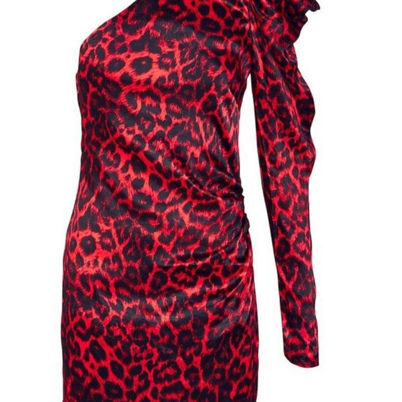 Bec and clearance bridge cheetah dress