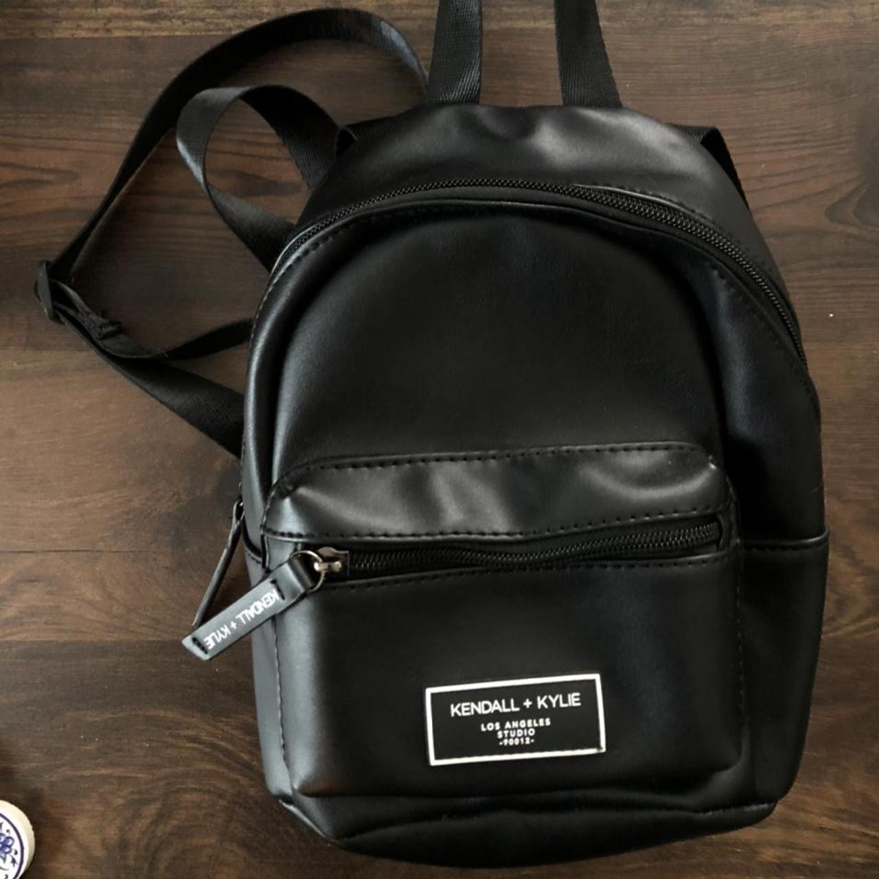 kendall and kylie black backpack