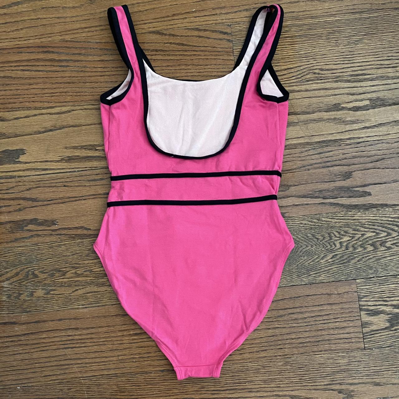 🌸 Hot pink high cut vintage one piece 🌸 LOVE this... - Depop