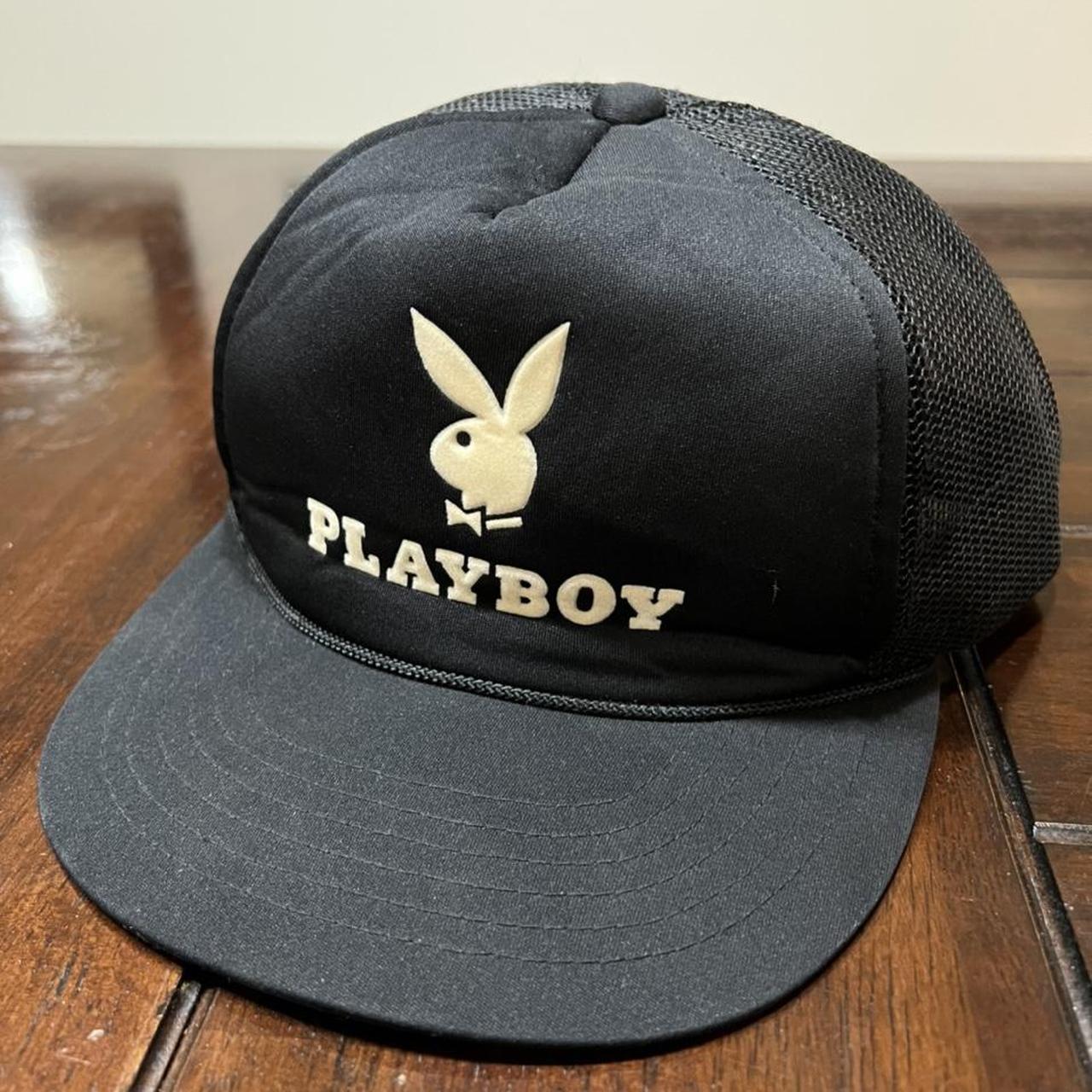 playboy bunny trucker hat