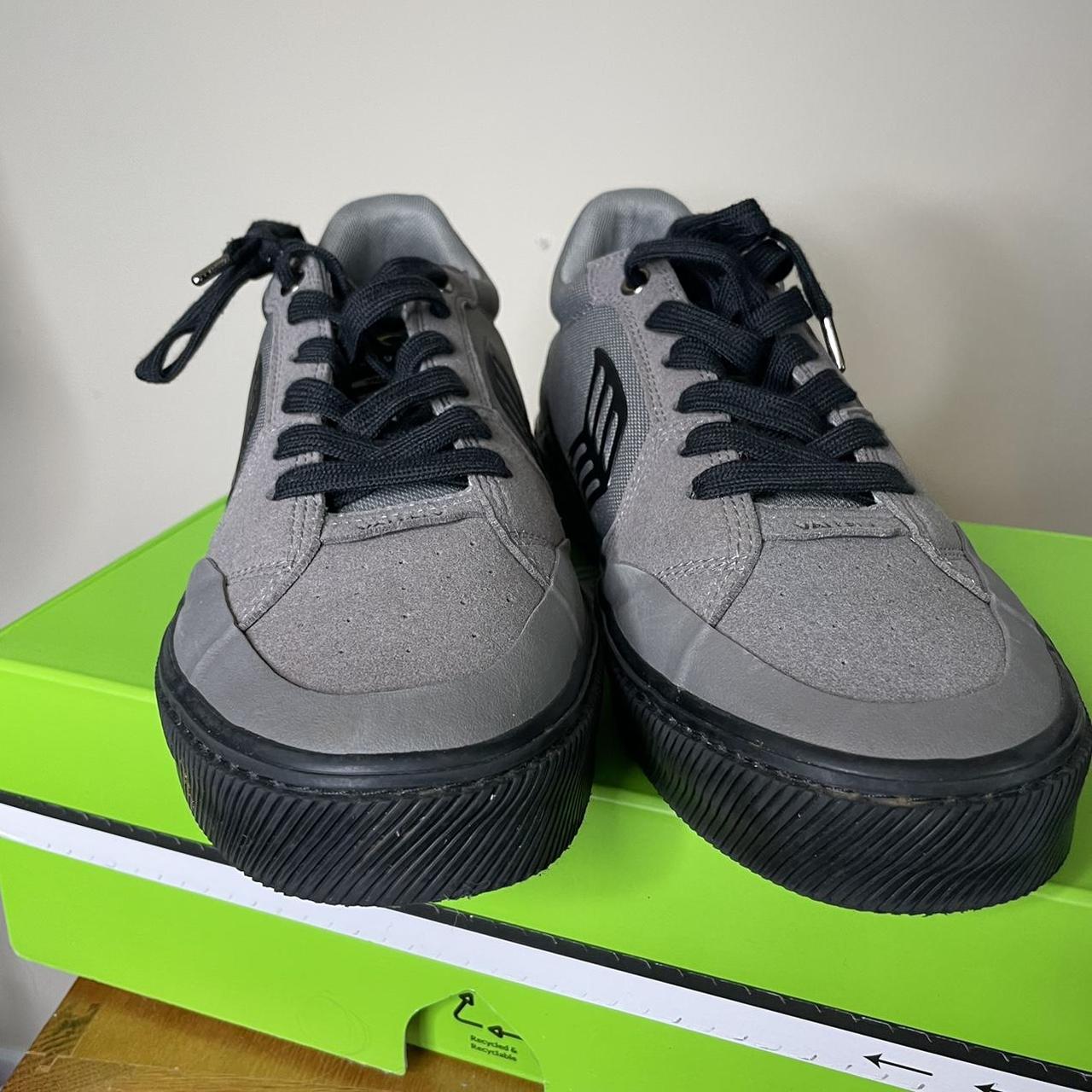 Cariuma Valley gray & black skate shoes. EUC, little... - Depop