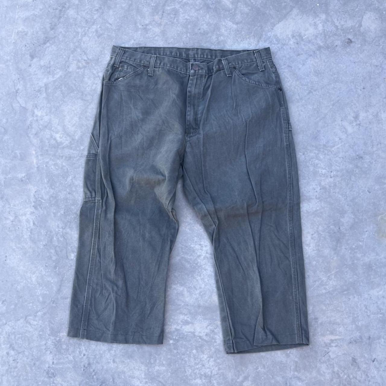 Dickies carpenter pants grey, made in Honduras,... - Depop
