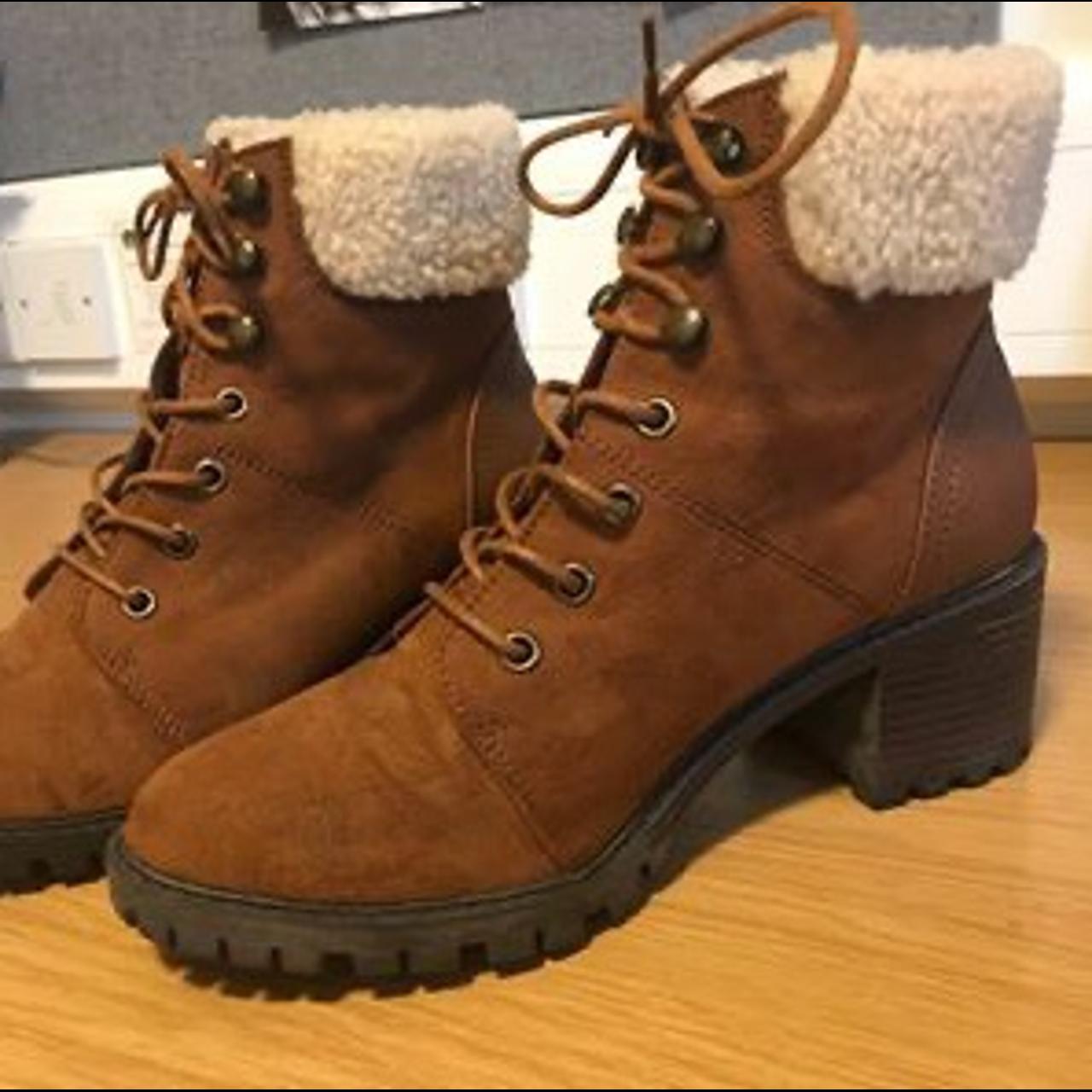 quilted boots new look