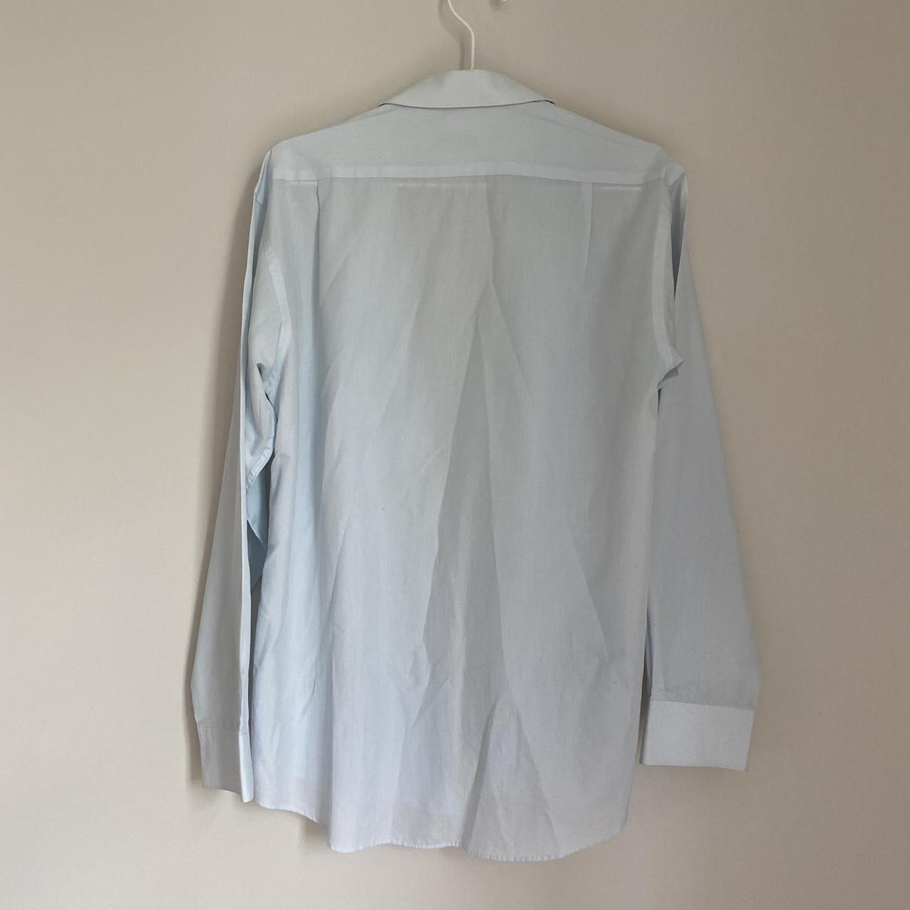 Giorgio Armani light blue shirt ⬇️READ BEFORE YOU... - Depop