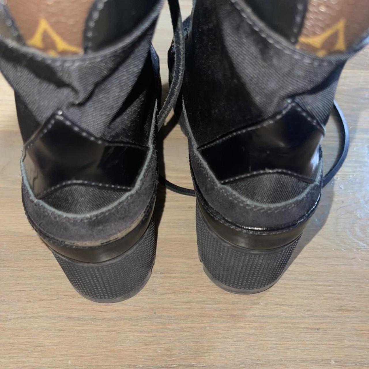 AUTHENTIC Louis Vuitton platform desert combat boot - Depop