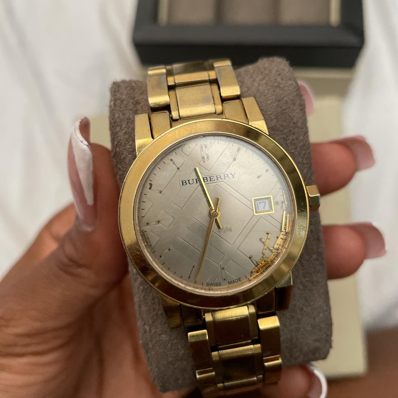 burberry watch extra links