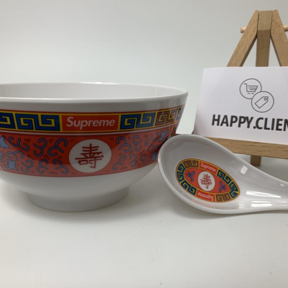 Supreme Longevity Soup Set (Bowl and Spoon)... - Depop