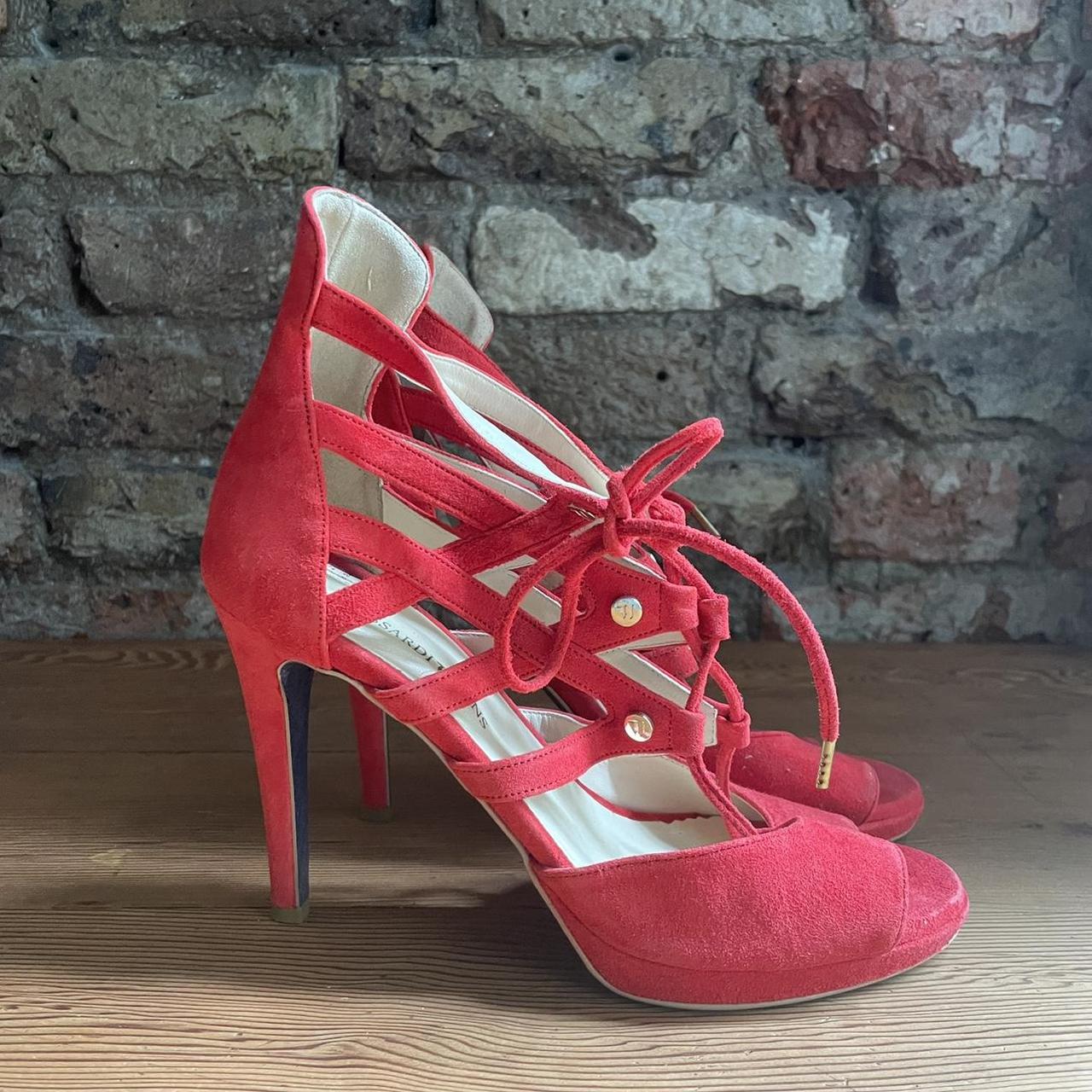 Women's Red Sandals | Depop