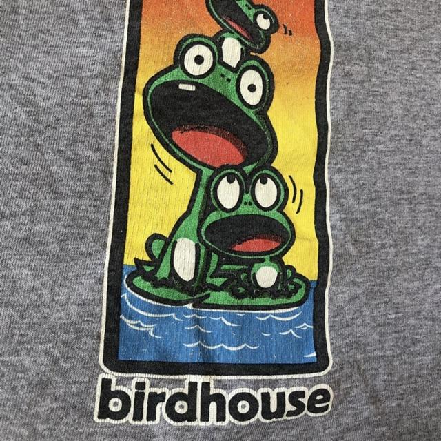 Birdhouse Skateboard Co. FROGS Men's White T-Shirt Unisex