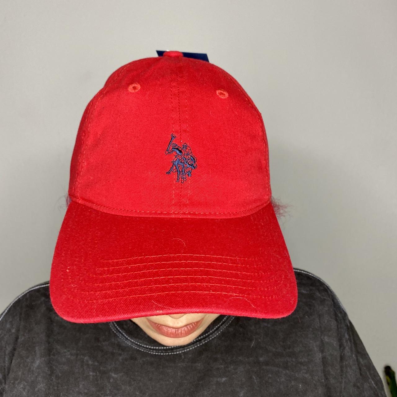 U.S. Polo Assn. Men's Red Hat