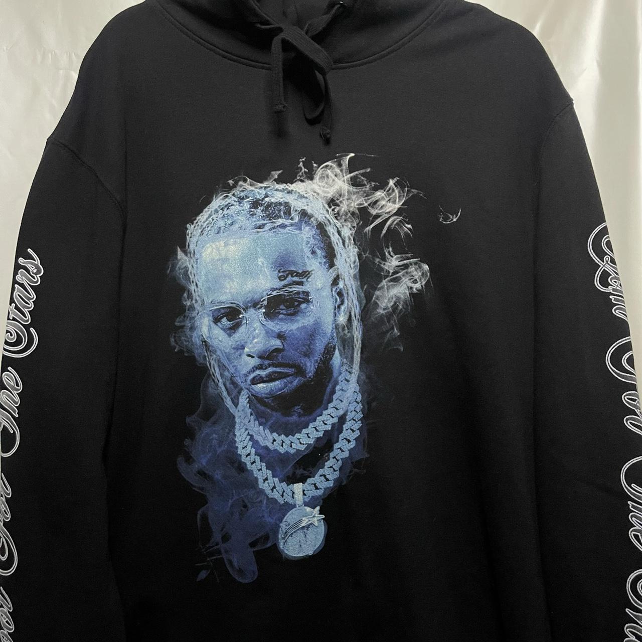 Pop smoke X who decides war portrait hoodie. Amazing... Depop