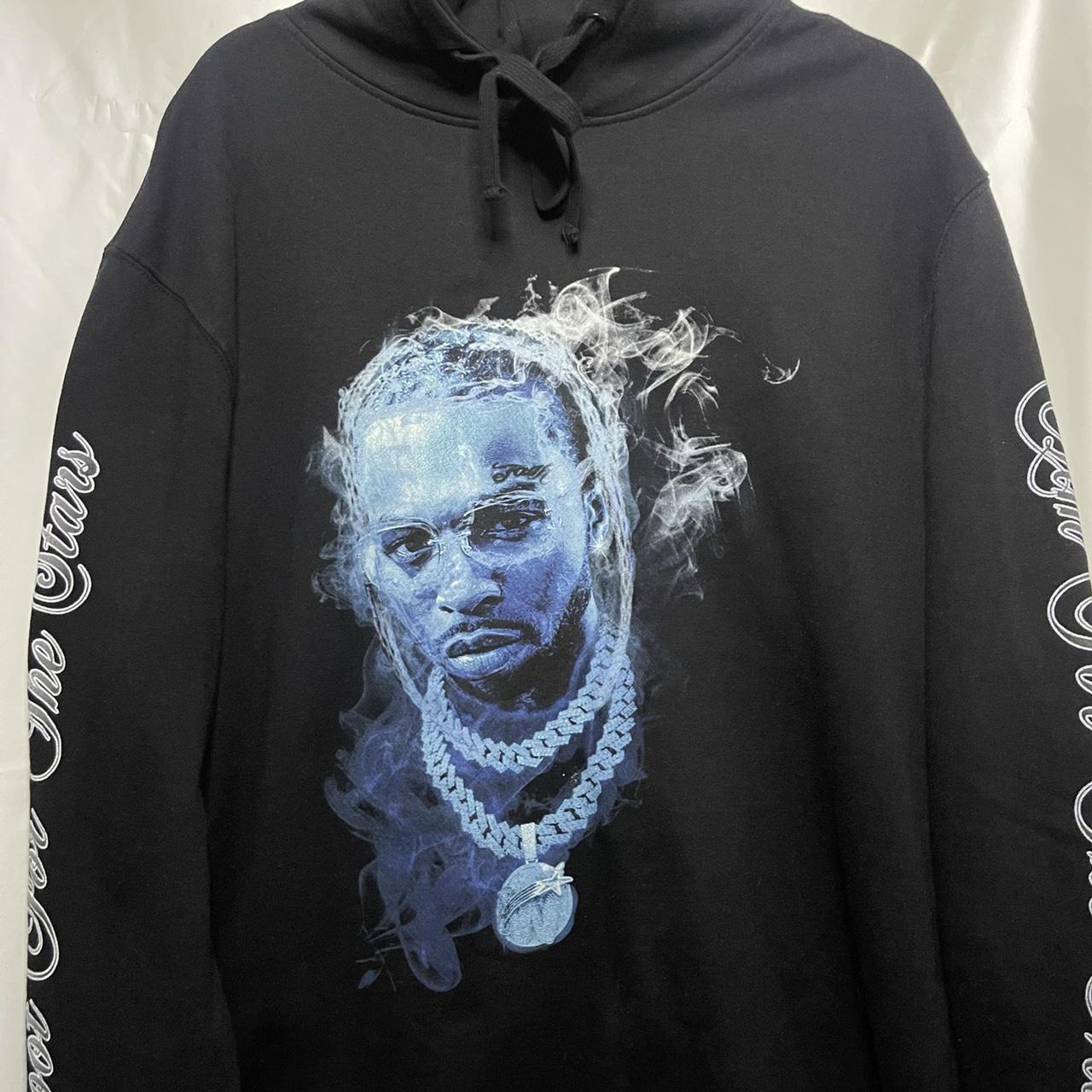 Pop smoke X who decides war portrait hoodie. Amazing...