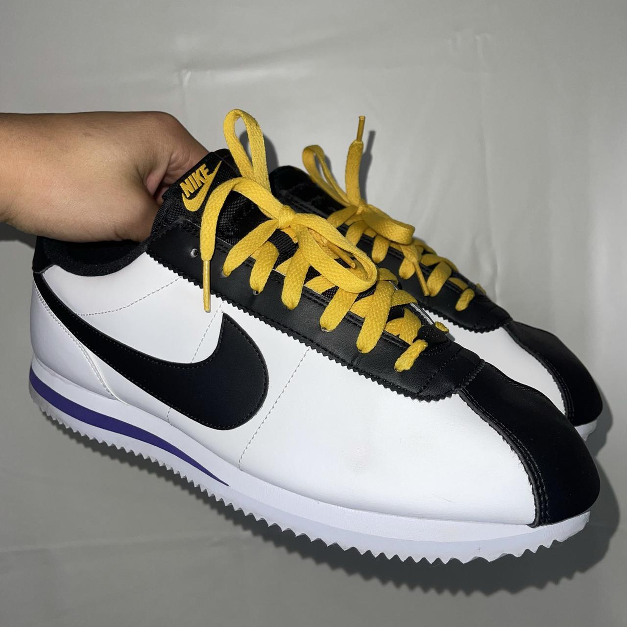 nike cortez lakers