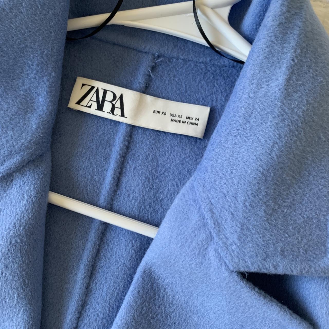 🧢Zara Baby Electric Blue Oversie Coat... Depop