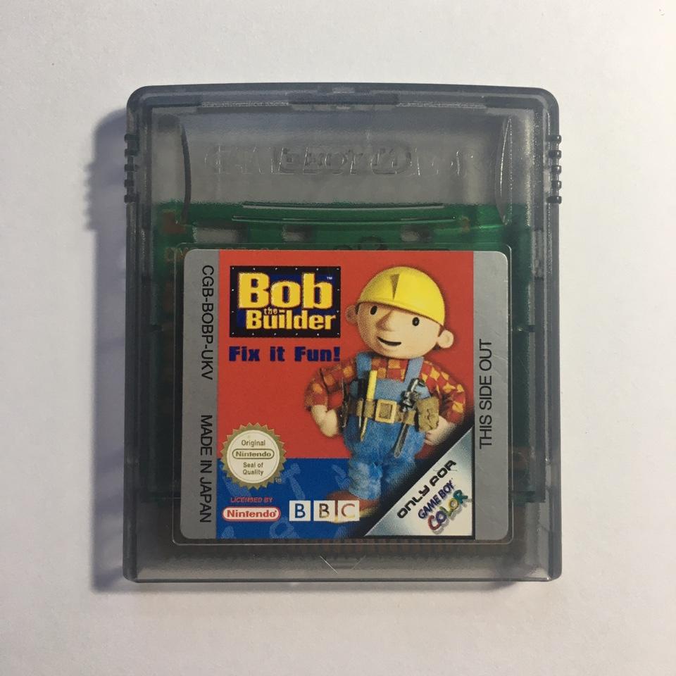 BOB THE BUILDER GAME GAMEBOY ADVANCE EXCELLENT... - Depop