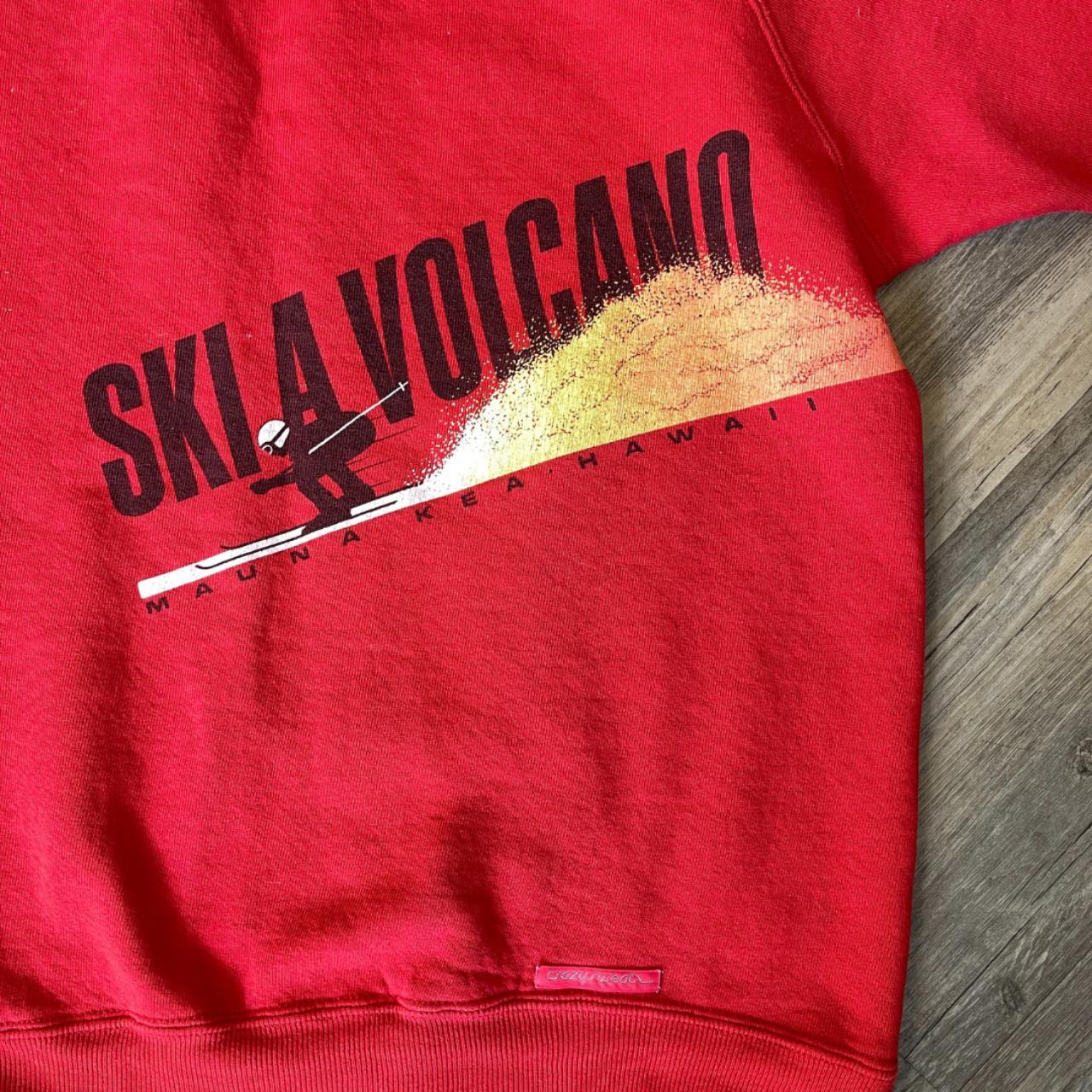 Rare Vintage 80s Mauna Kea Hawaii Ski A Volcano... - Depop 