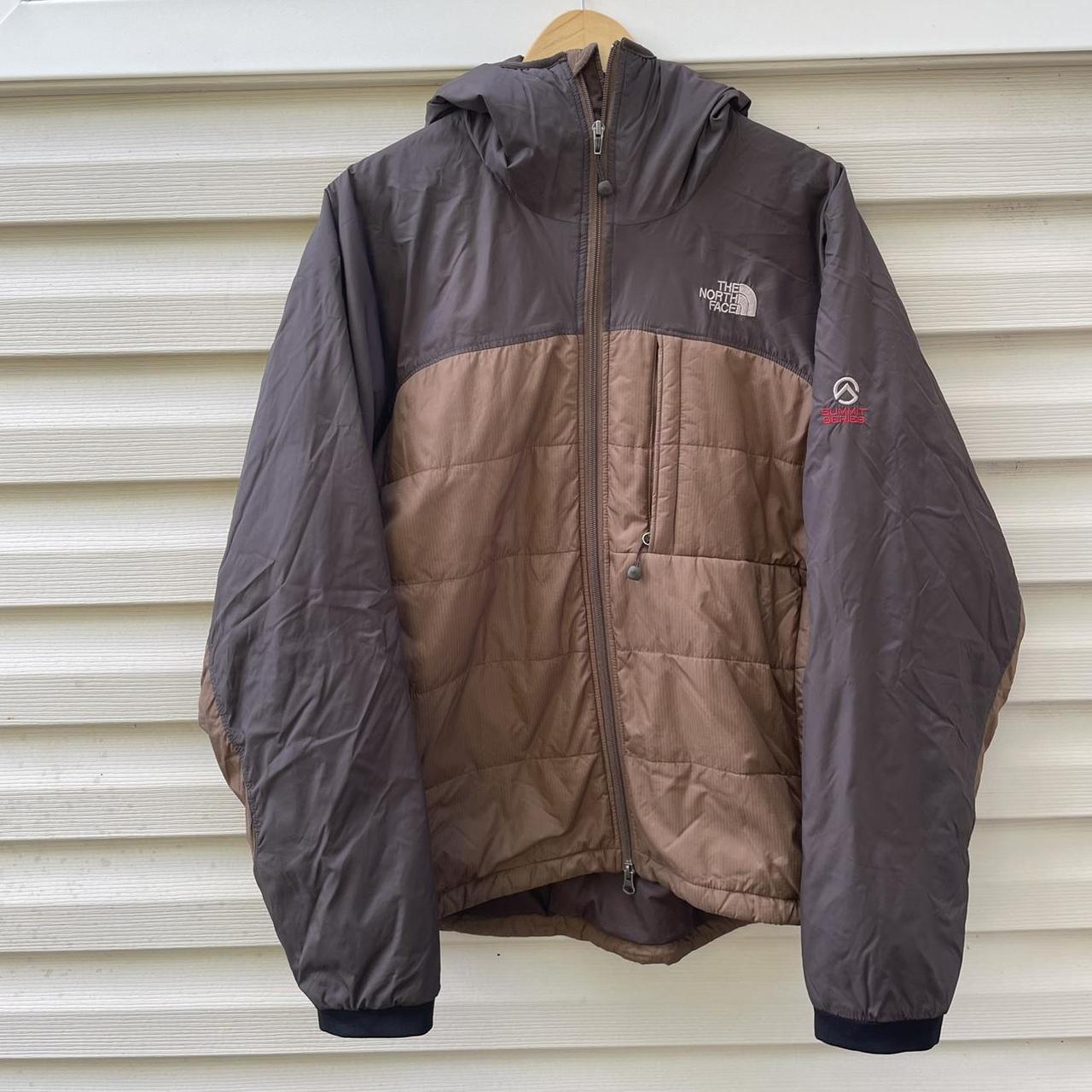 2018 two tone brown north face summit series... - Depop