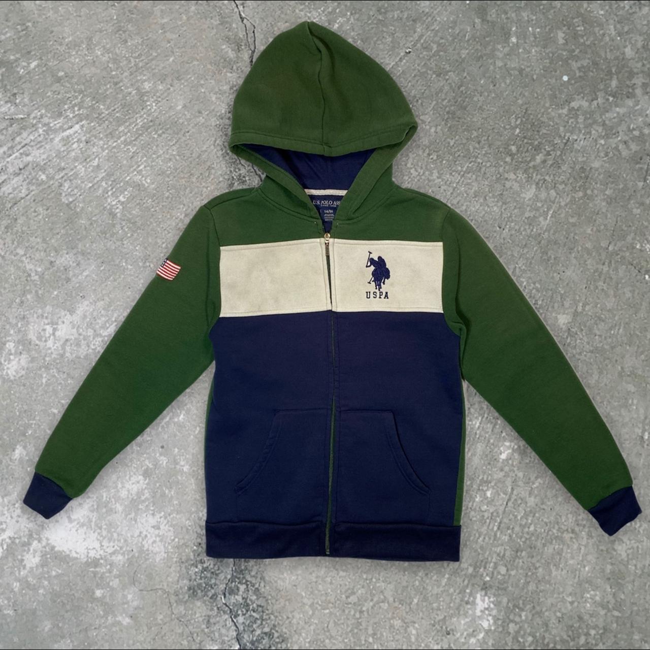 Product Image 1 - U.S. Polo hoodie color block