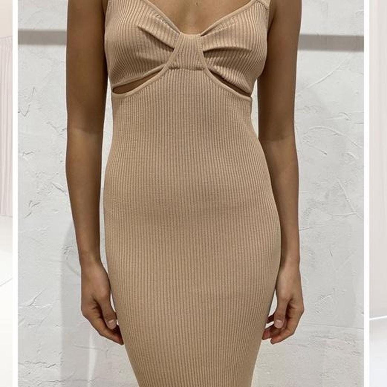 By Nicola Meadow Midi Dress - Mocha Have only tried... - Depop