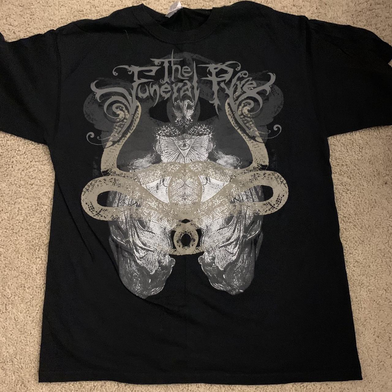 Funeral Pyre shirt. American black metal band.... Depop