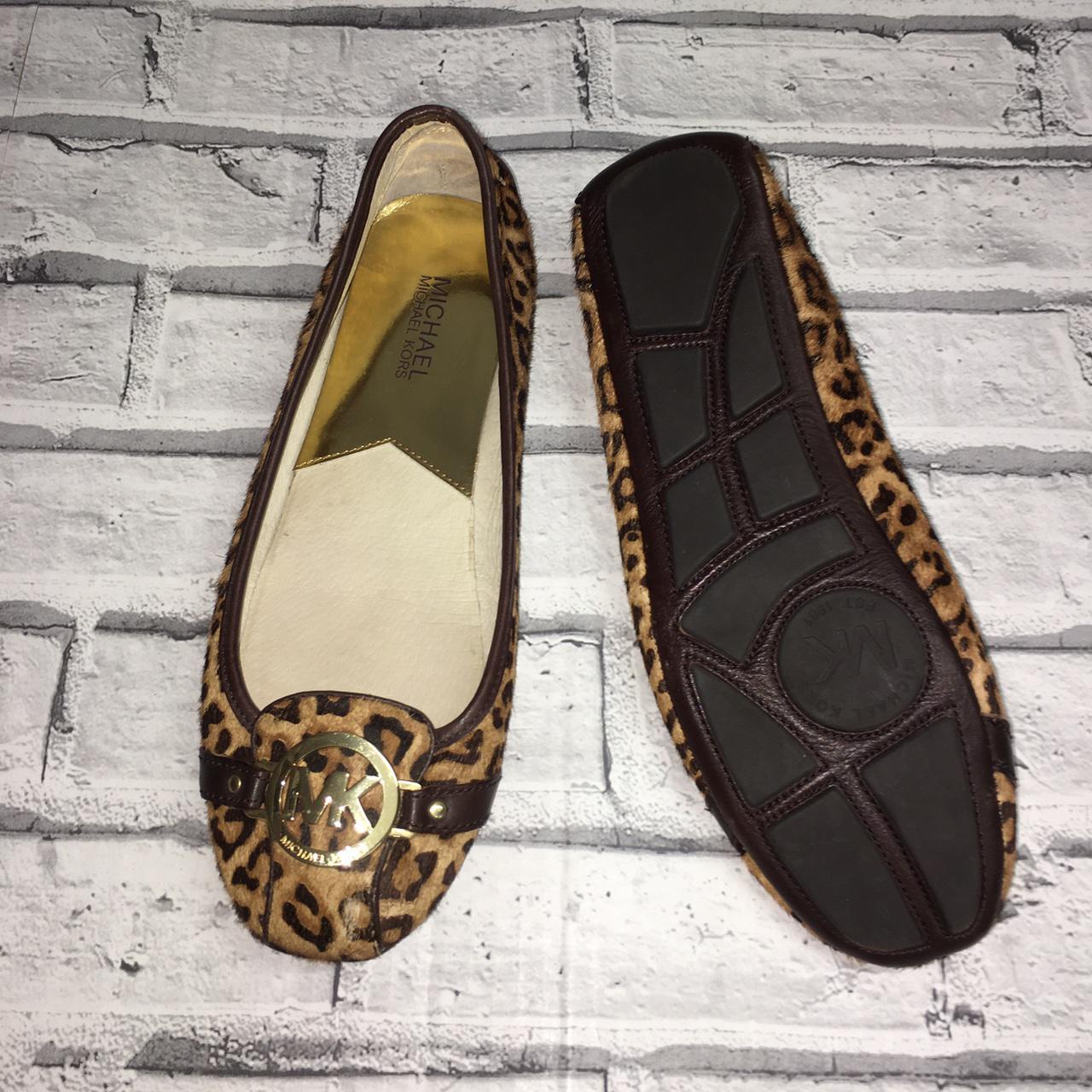 michael kors sneakers leopard print