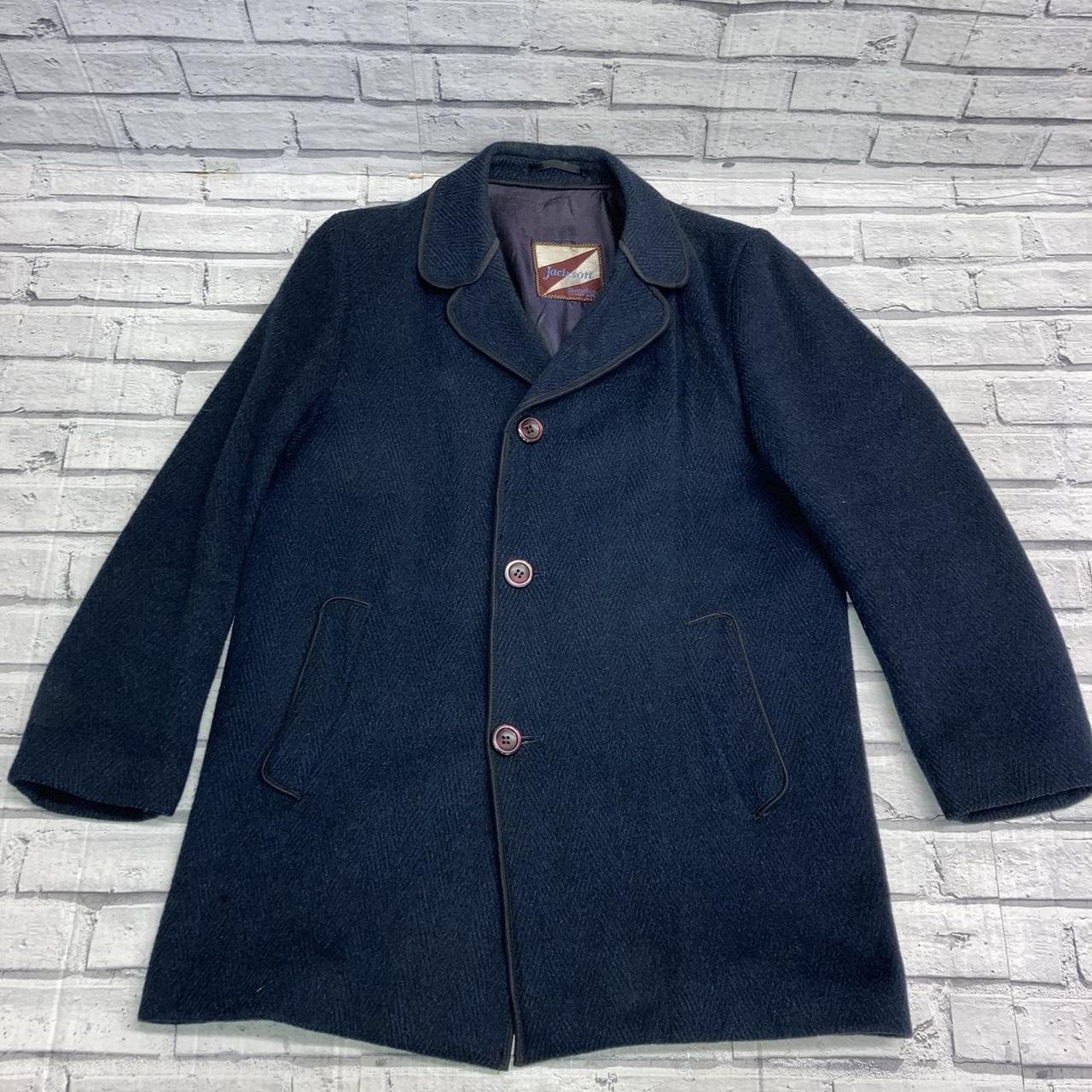 Beautiful Jackson the Tailor wool camelhair blue... - Depop