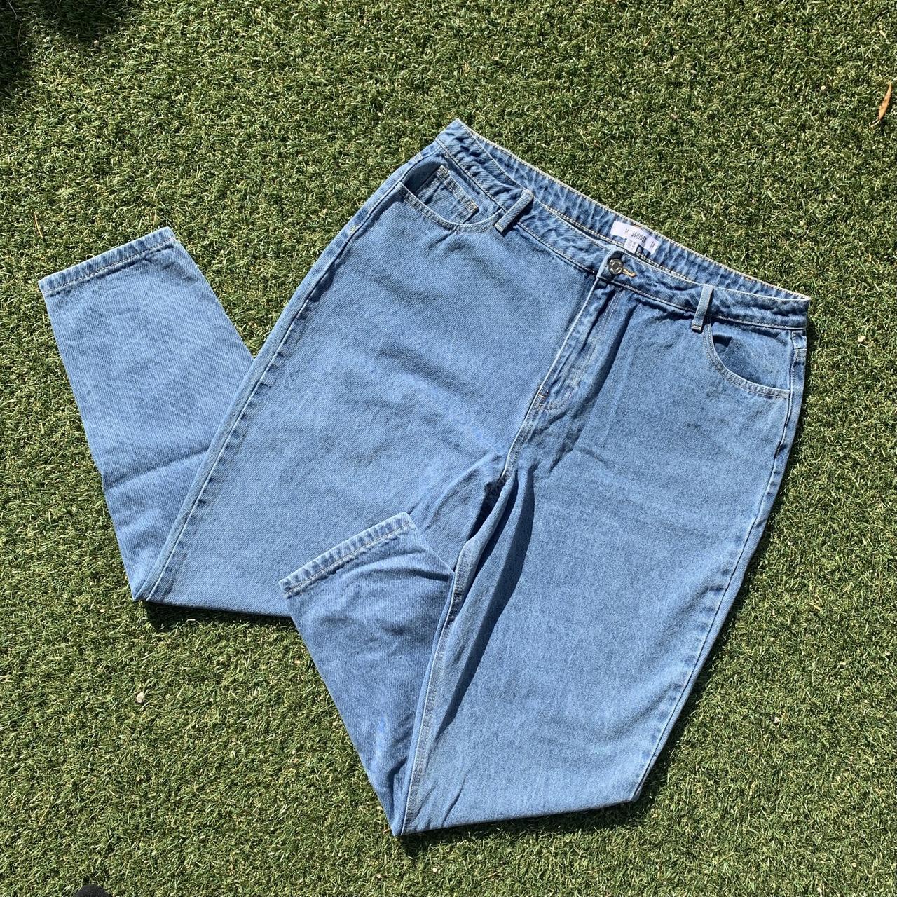Missguided Women's Blue Jeans Depop