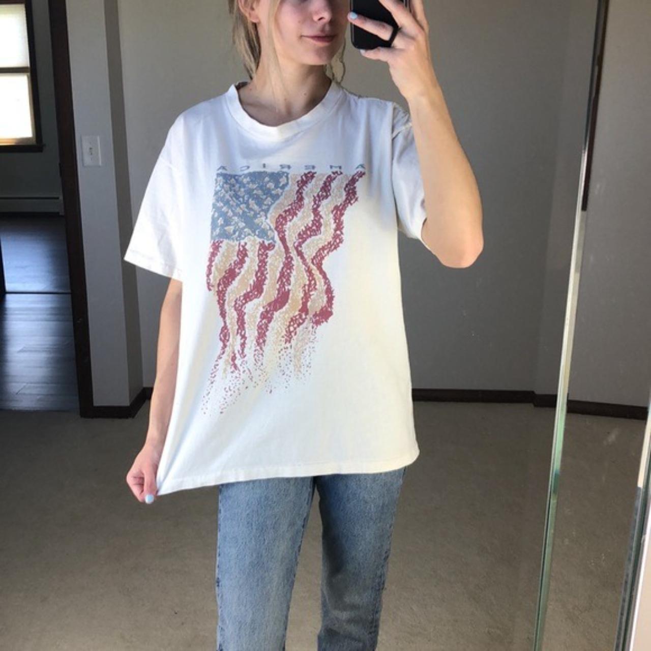 off white america too shirt
