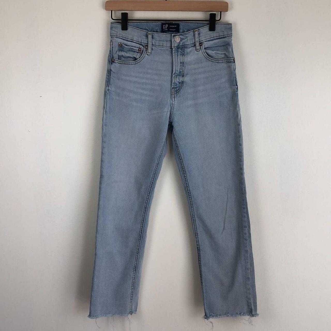 Gap: Light Wash Straight Leg Jeans Excellent... - Depop