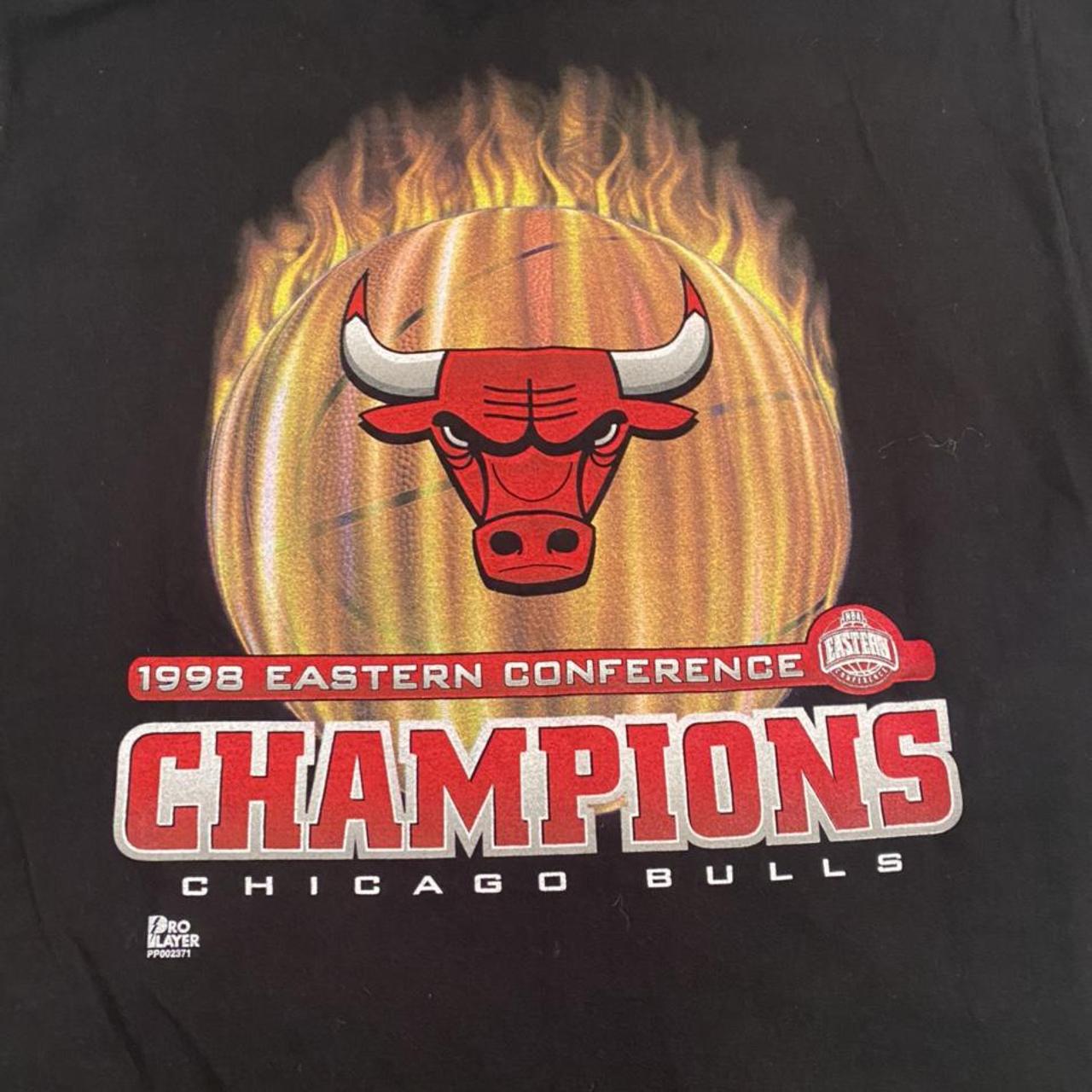 Vintage 1998 NBA Finals Chicago Bulls Pro Player - Depop