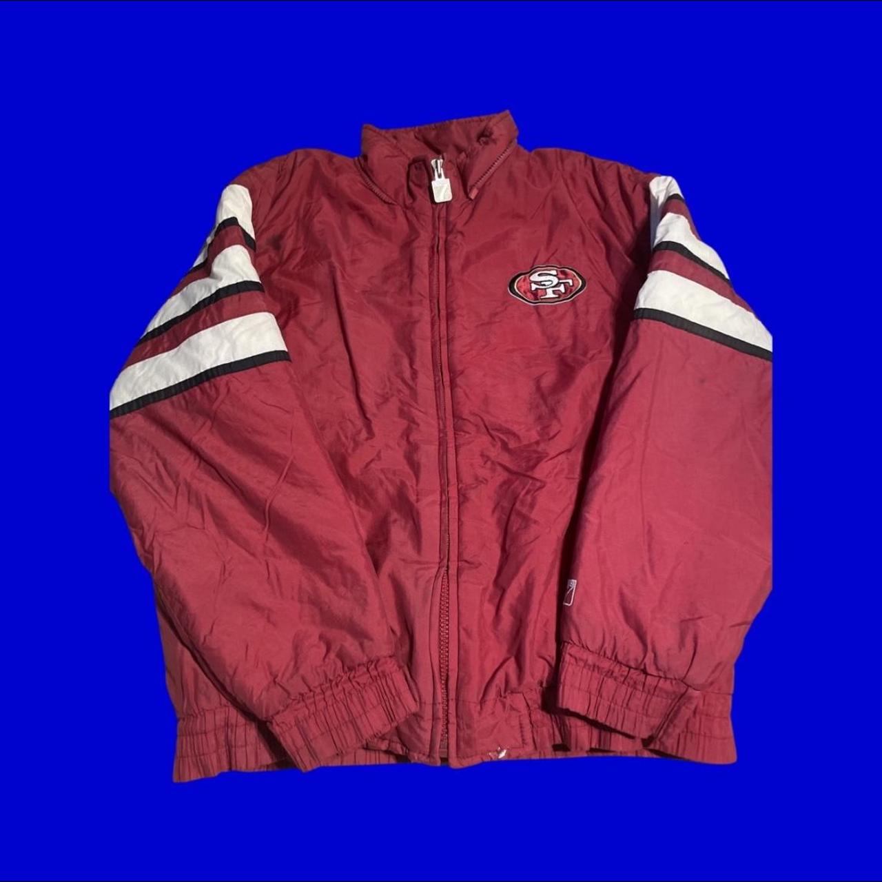 Found this sick vintage 49er jacket on Depop, way to small for me but it's  awesome! : r/49ers