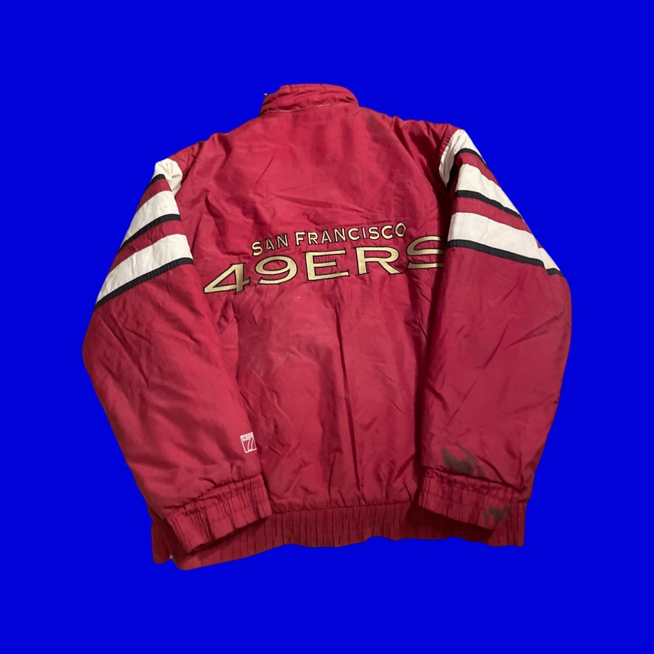 Vintage 49ers Jacket Logo 7 San Francisco 49ers - Depop